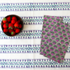 Firozi Iris Table Runner Mat