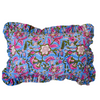 Aiza Blue Throw Cushion Cover