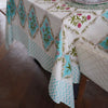 Topaz Zita Blooming Tablecloth & Napkins Set 180x300cm