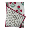 Poppy Blossom Mini Reversible Cotton Quilt