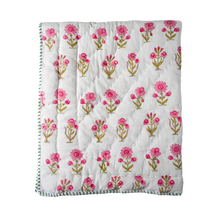  Noorani Reversible Hand Block Print Cotton Quilt